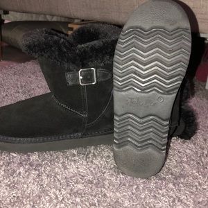 Black Style & co booties size 5